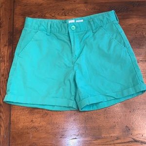 Girls GAP Midi shorts - Kelly green size 16
